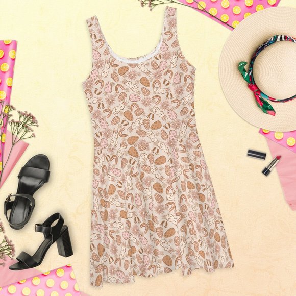 Boho Bunny Egg Easter Dress - Picture 12 of 16